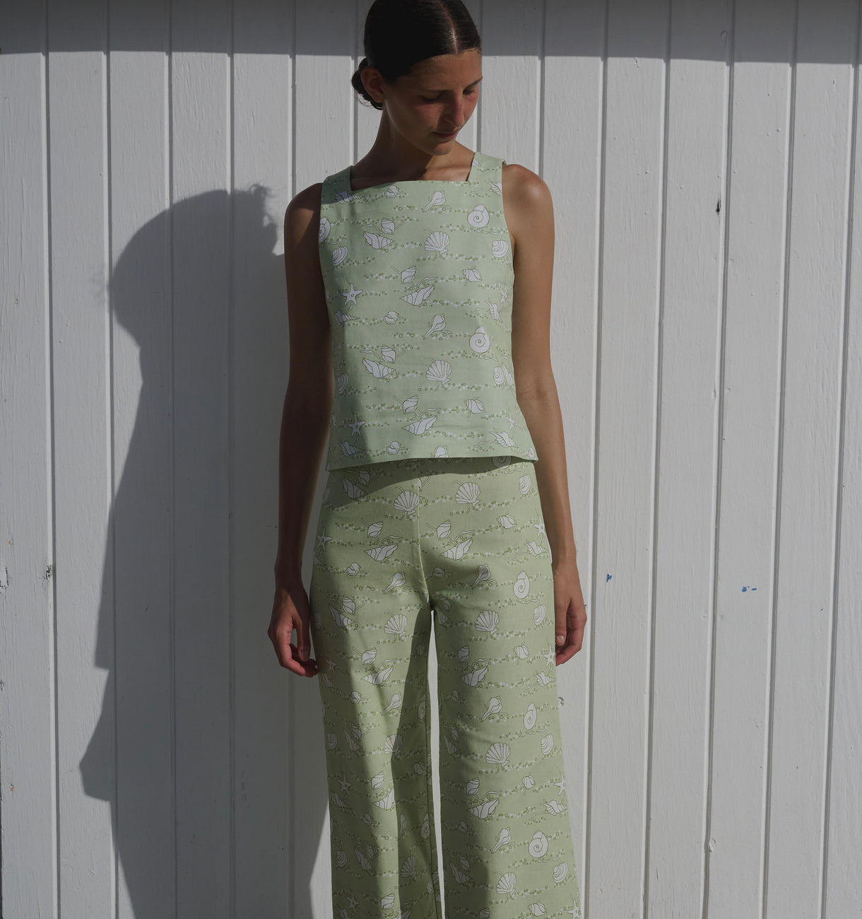 Shift Top in Lime Shell