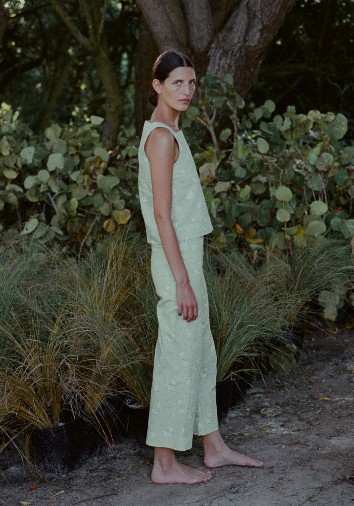 Shift Top in Lime Shell