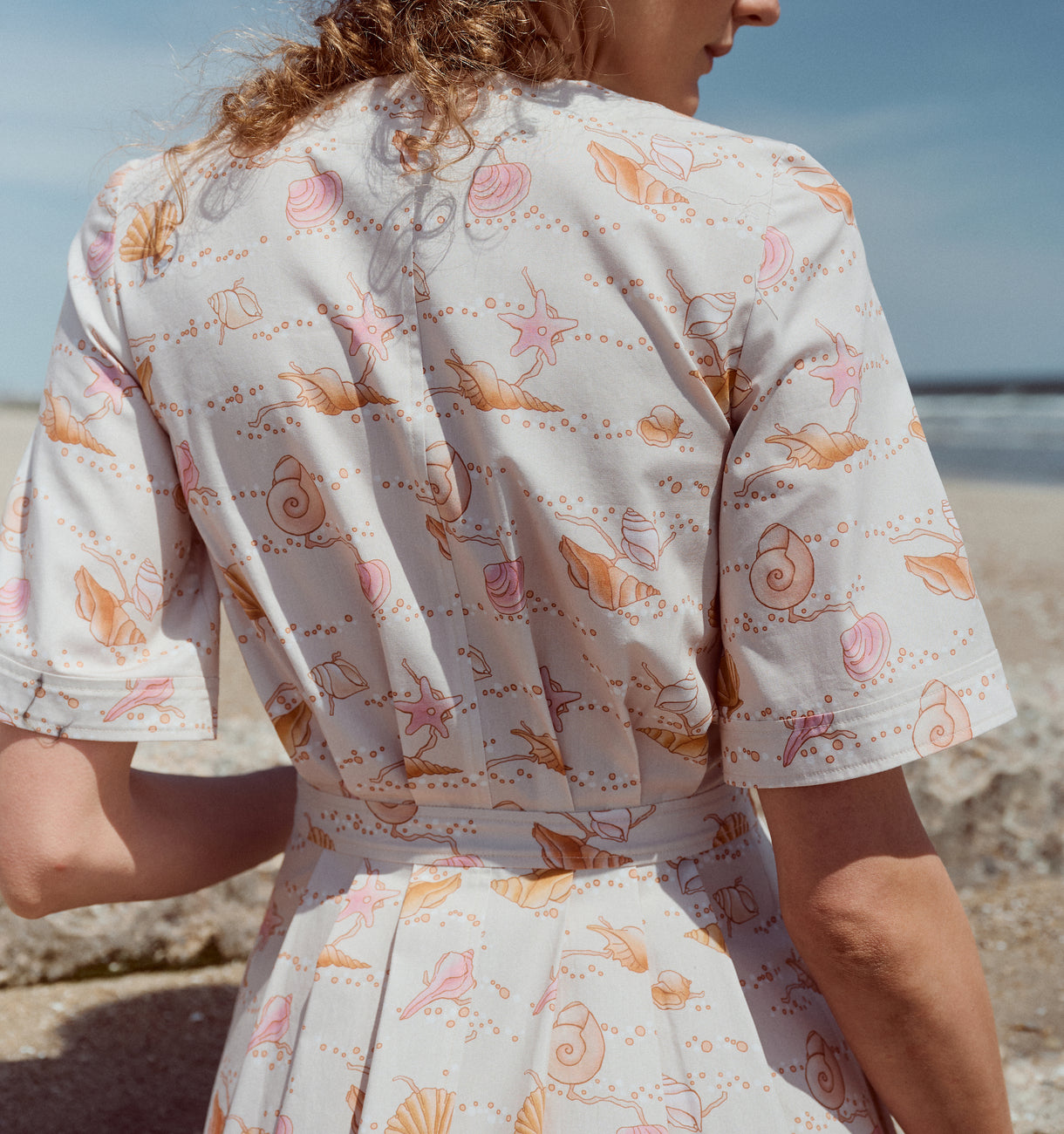 PREORDER: Sloan Dress in Warm Shell