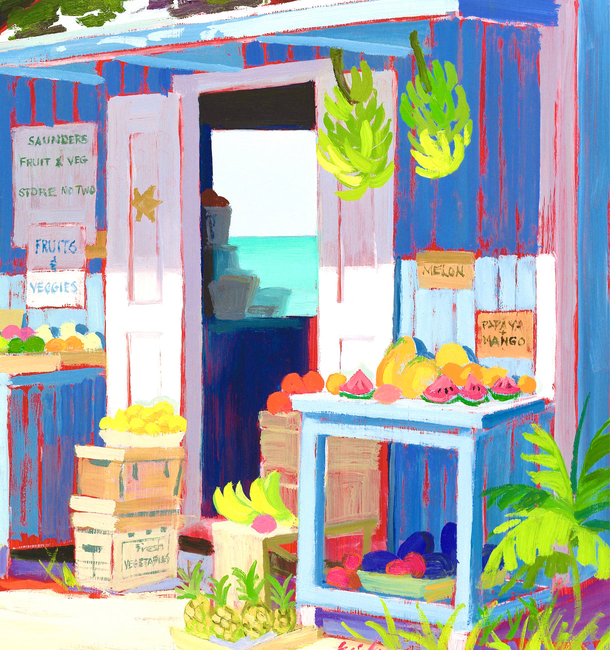 Fruit and Veggies Print