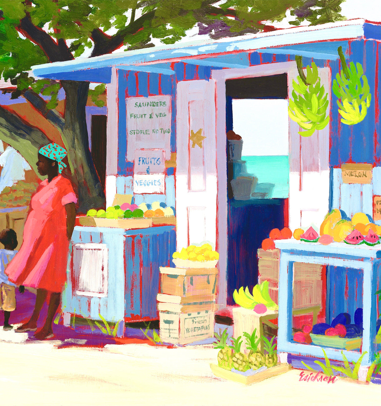 Fruit and Veggies Print