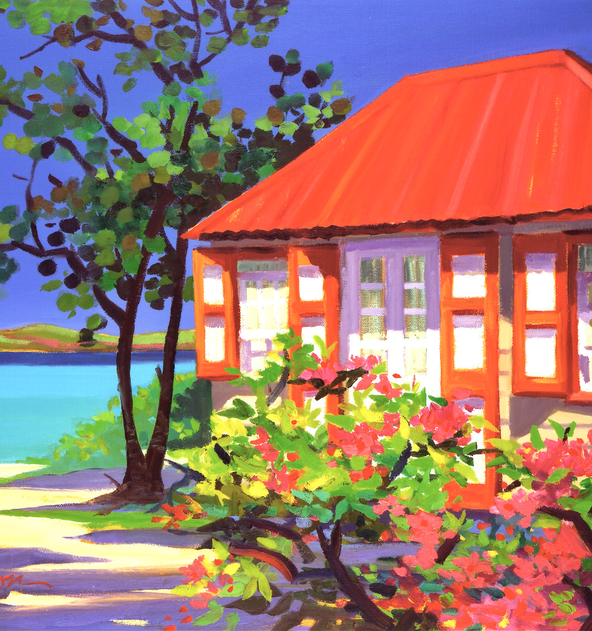 Beach House Print