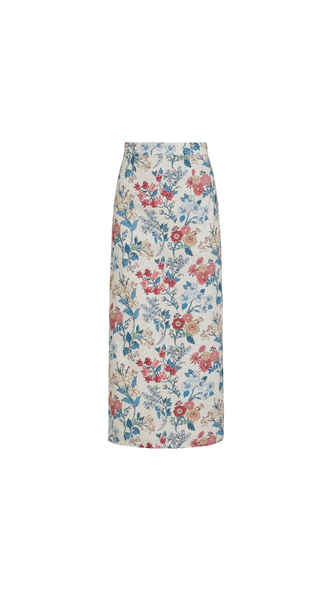Pencil Skirt in Antique Floral