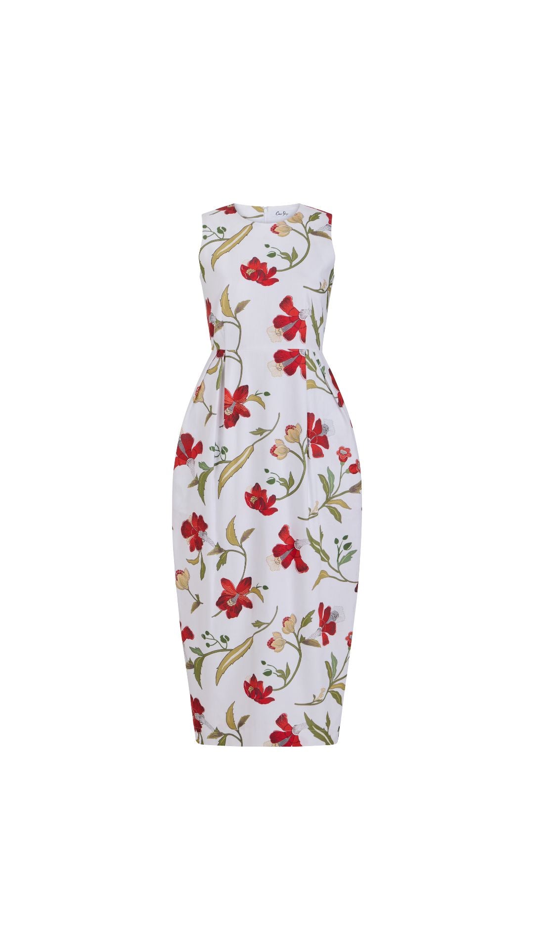 LAST FEW: Avery Dress in Red Hibiscus