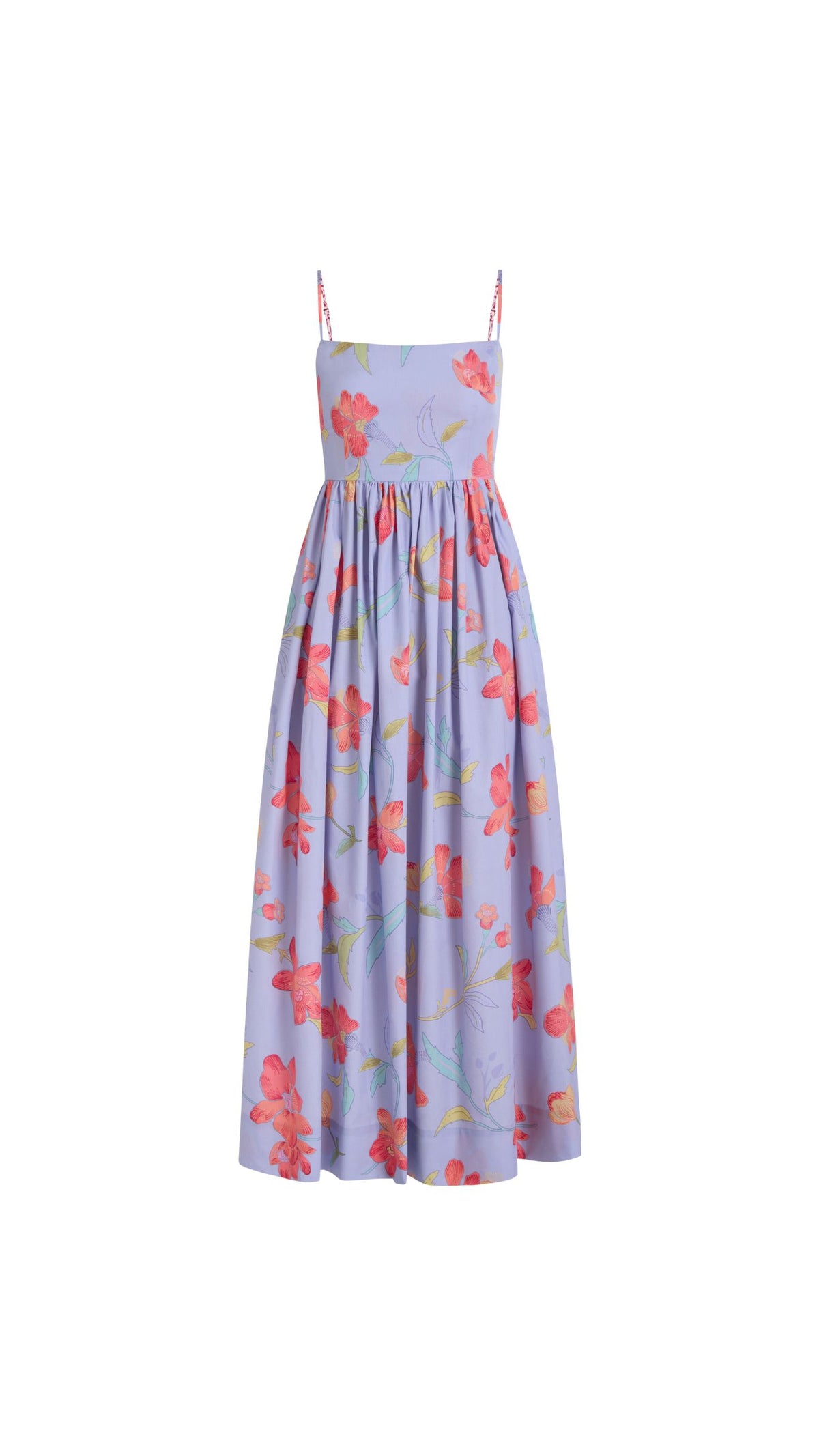 Emerson Dress in Violet Hibiscus