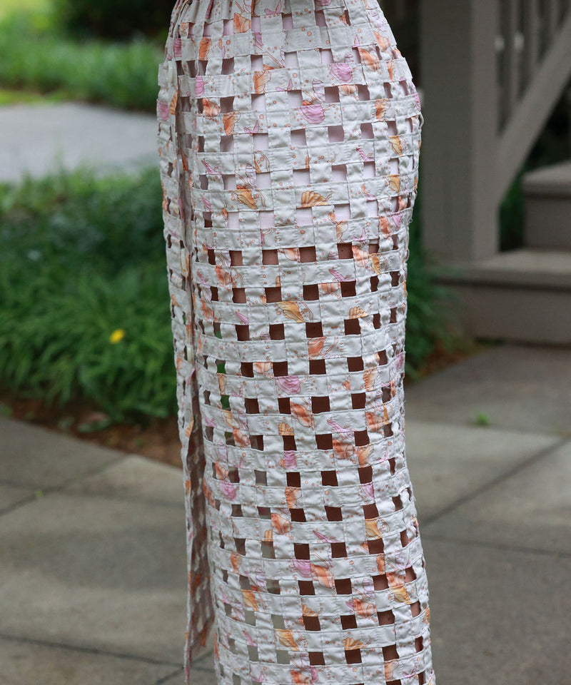 Basket Skirt in Warm Shell