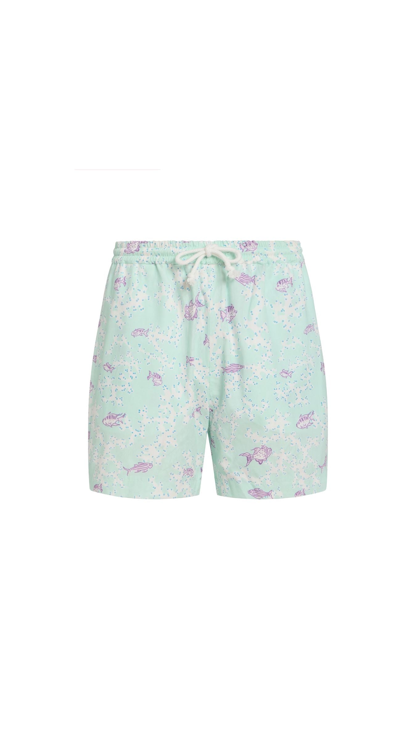 Men's Jams in Aqua Coral