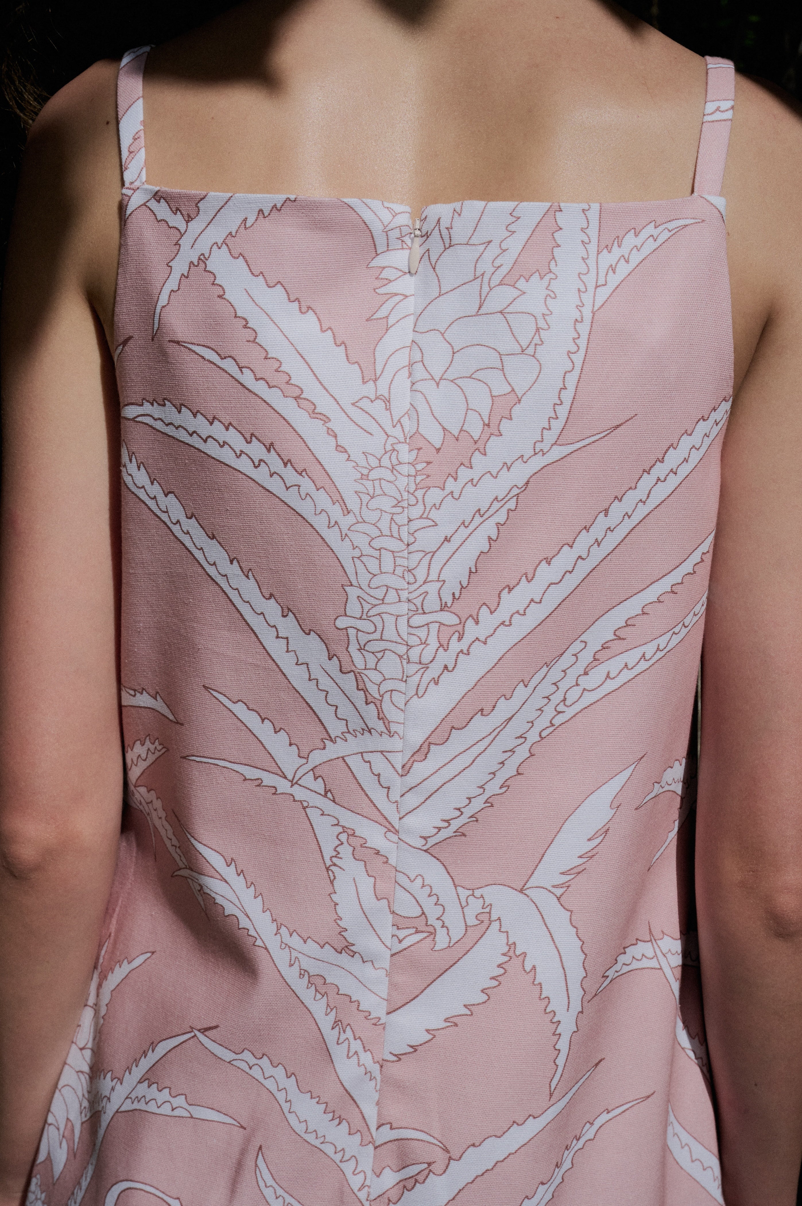 Scarlett Mini Dress in Pink Pineapple