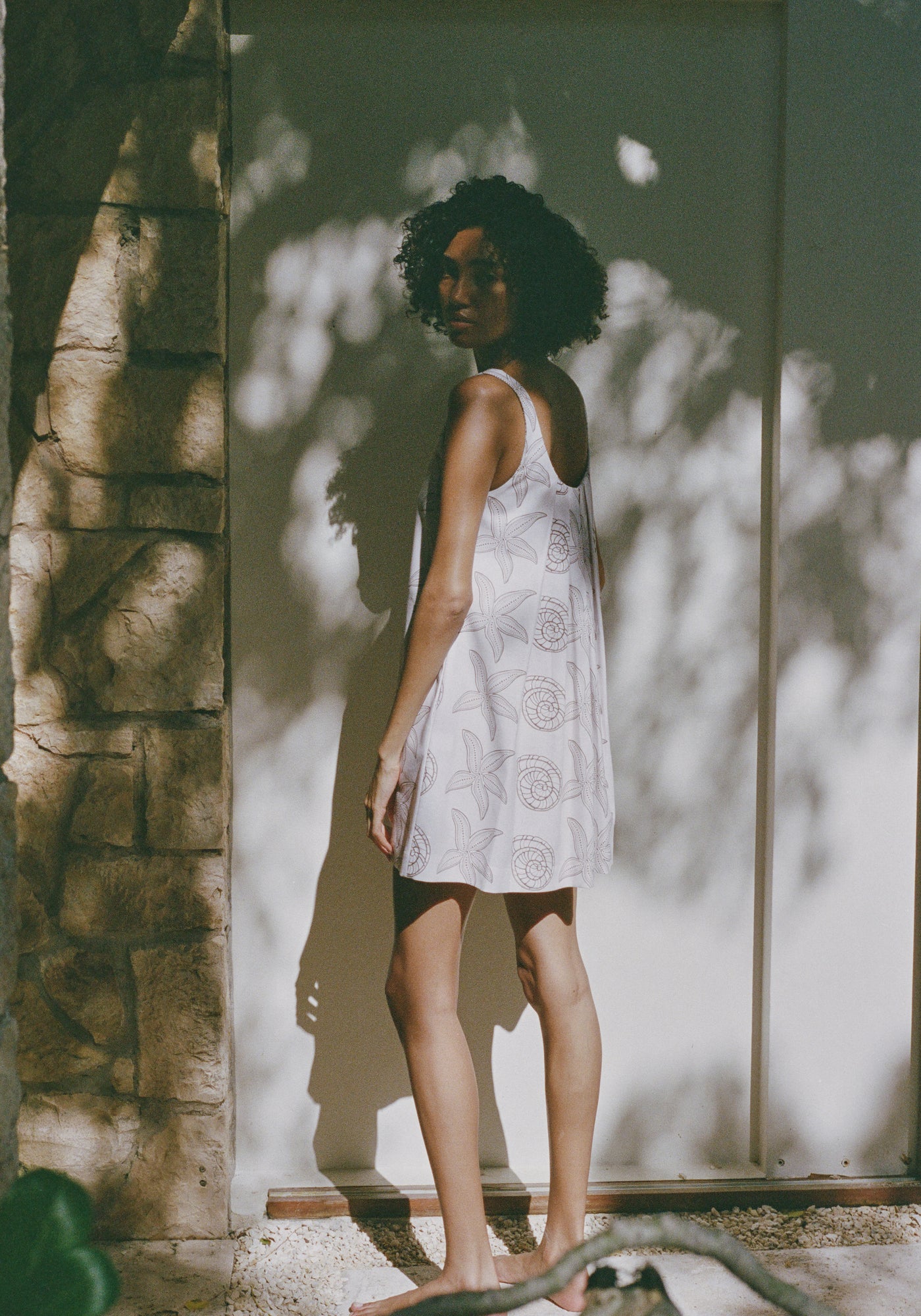 beige shell dress Divine Ivory Shell Embellished i Dress - S Size - Women's Dresses