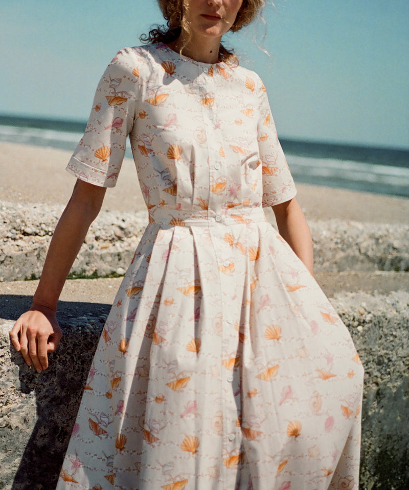 PREORDER: Sloan Dress in Warm Shell
